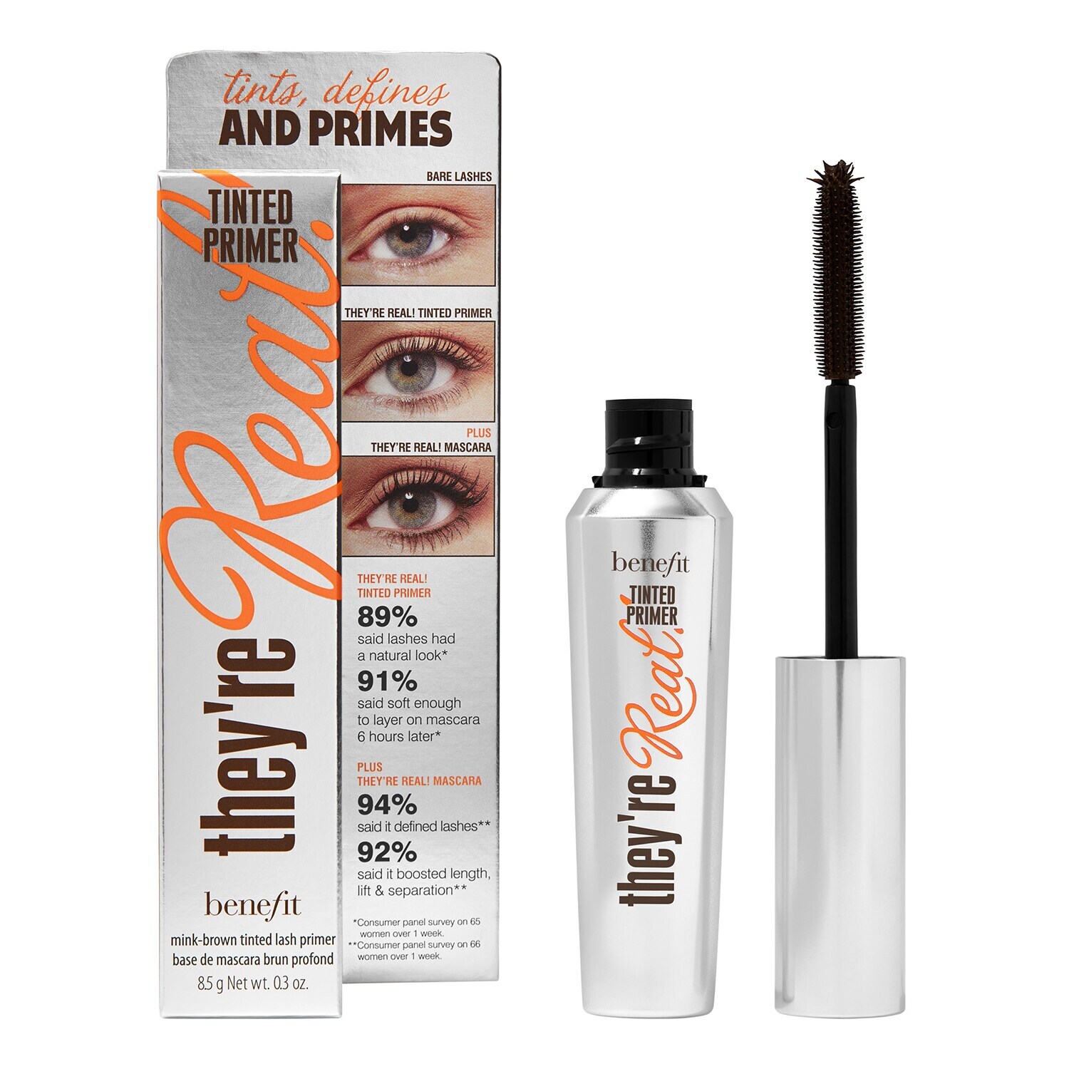 They're Real! Tinted Primer Maskara BENEFIT COSMETICS ≡ SEPHORA